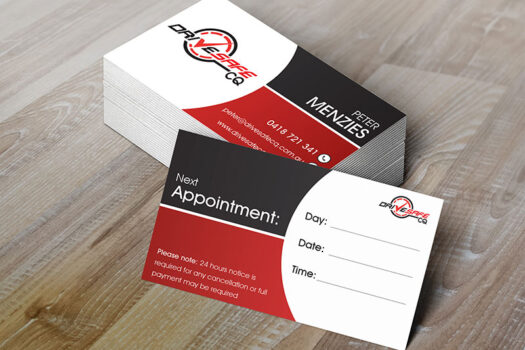 Drive Safe CQ | Business Card Design